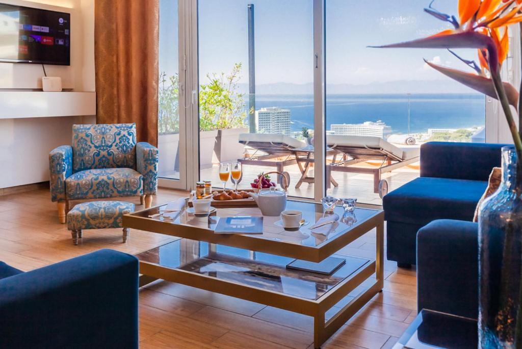 شقة Flyviewflatsgold Privatehottub With Seaview إكْسِيا المظهر الخارجي الصورة