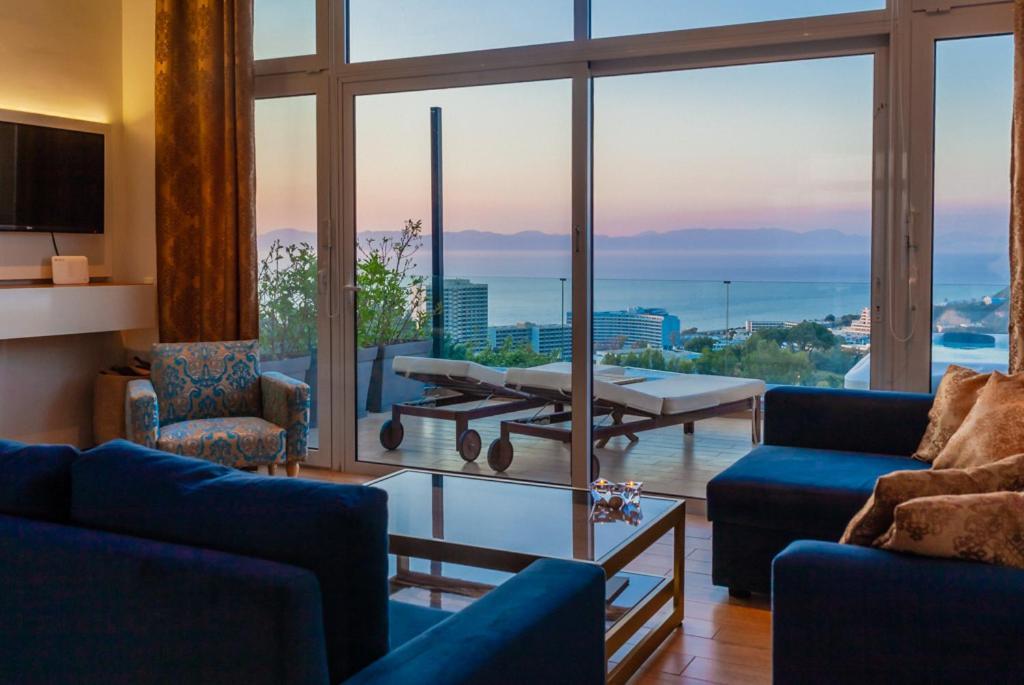 شقة Flyviewflatsgold Privatehottub With Seaview إكْسِيا المظهر الخارجي الصورة