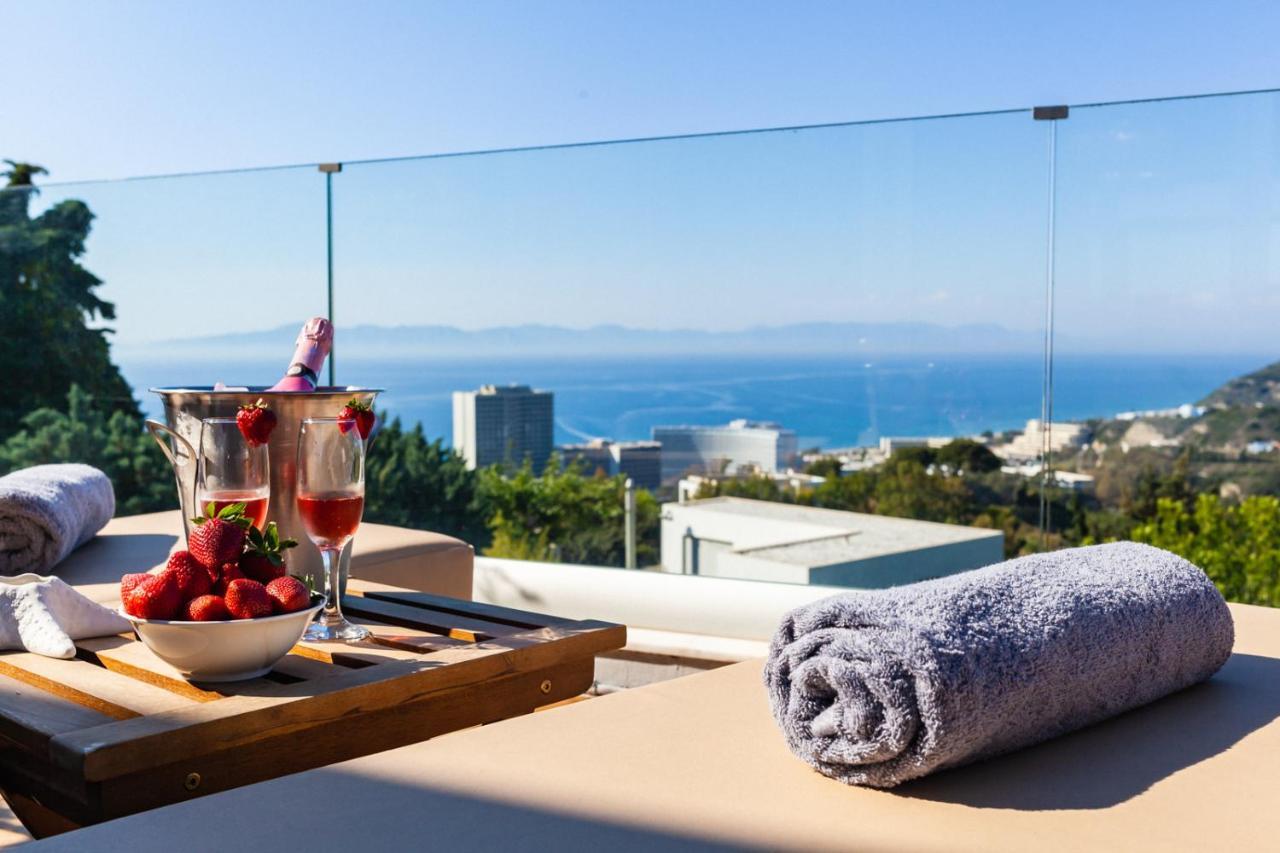 شقة Flyviewflatsgold Privatehottub With Seaview إكْسِيا المظهر الخارجي الصورة