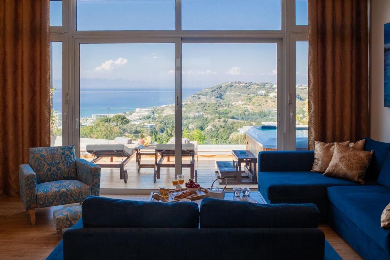 شقة Flyviewflatsgold Privatehottub With Seaview إكْسِيا المظهر الخارجي الصورة